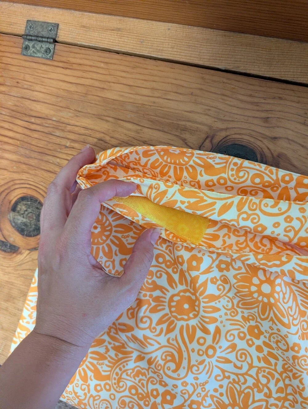 RipSkirt Marigold Yellow & White Floral Wrap Skirt XL